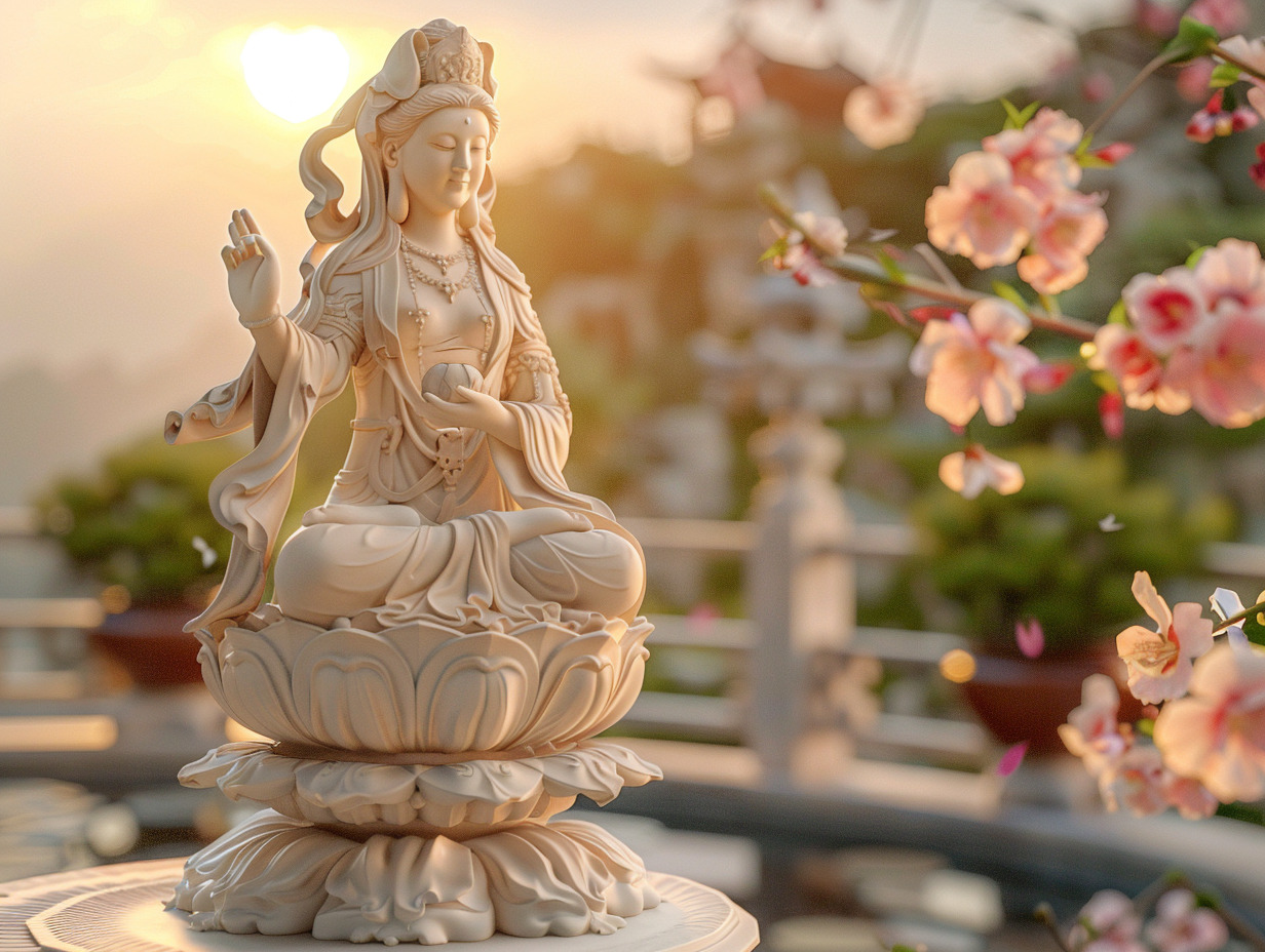 guanyin  déesse de la miséricorde : origines et culte en asie : déesse  asie