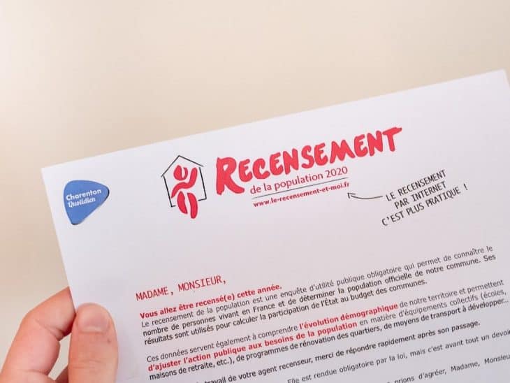 www.le.recensementetmoi.fr site du recensement de la population française France