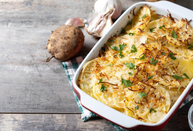 Gratin de pommes de terre crémeux : idéal pour accompagner vos viandes !
