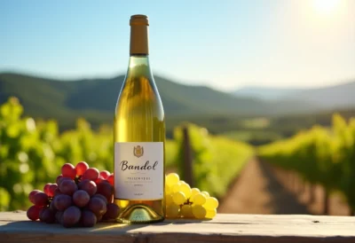 verre vin blanc bandol